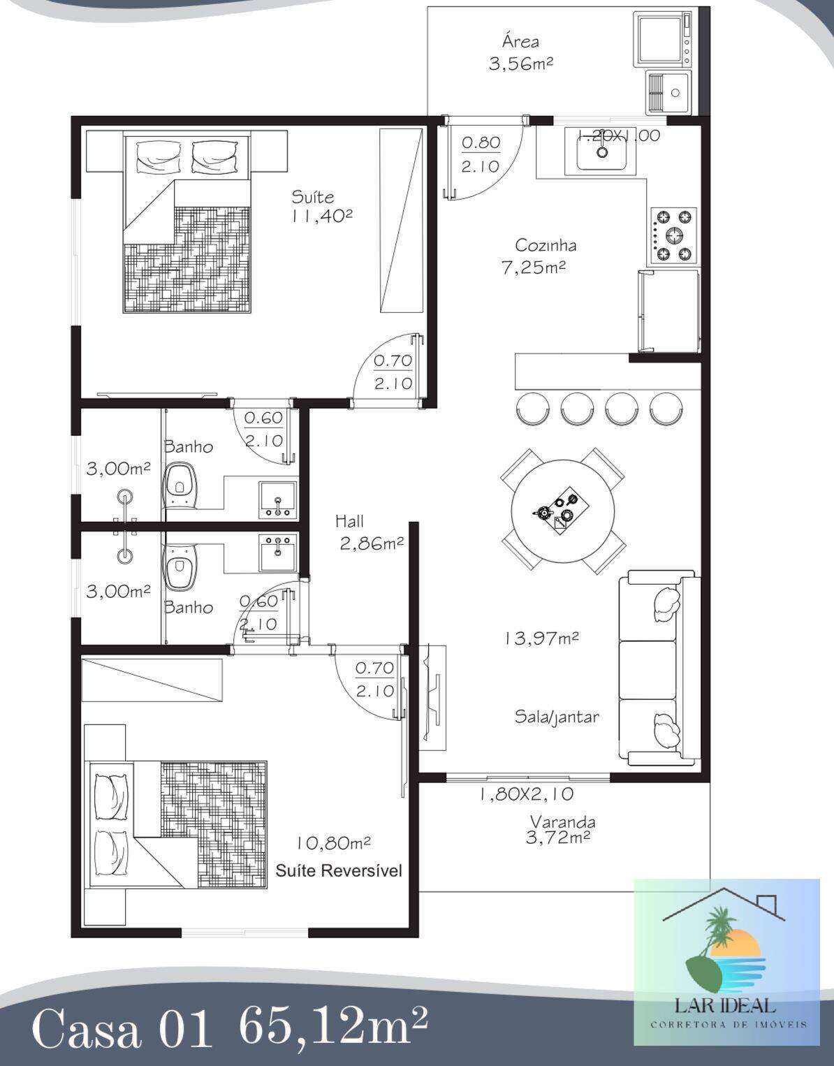 Casa à venda com 3 quartos - Foto 18